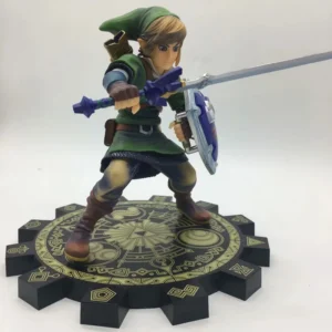 Bandai The Legend of Zelda Skyward Sword PVC Action Figure 1/7  Toy Zelda Link Figurine Collectible Model Toy Send A Necklace
