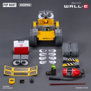 POP MART Disney Walle Model Kit WALL E Anime Robot Action Figure Model Metal Tissue Box Piggy Toy Birthday Gift Collection Toy