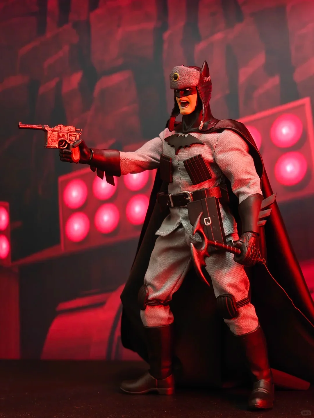 Spot Joy Man Toys JMToys JM001 1/12 Red Series Cold War Terminator Lonely Hero Batman Design 6″ Full Set Action Figure Model Toy