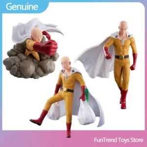 In Stock Original BANDAI BANPRESTO One Punch Man Saitama Grandista PVC 27CM Anime Character Model Collection Toys Gifts