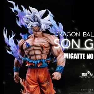 42cm Anime Son Goku Figure Dragon Ball Figures Key Of Egoism Goku Action Figurine Doll Desk Decora Statue Collection Model Gifts