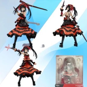 In Stock GSC Figma 585 Dating Battle Tokisaki Kurosan Movable Figure 1/12 Soldier