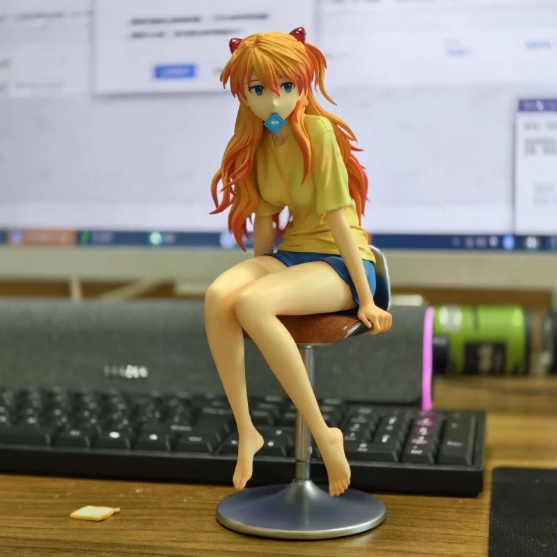 In Stock Animeneon Genesis Evangelion Action Figure Model Asuka Langley Soryu Desktop Decor Dolls Figures Collect Toy Gift - Image 5