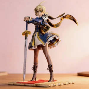 Anime Figure Artoria Saber - Fate/Stay Night Collectible Model 25cm Desktop Decoration Action Figure