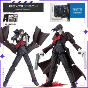 KAIYODO Original Authentic Yamaguchi Style 114 Hell Song National Order Knights Alcatel Alucard Mobile Doll Model Handmade Toy