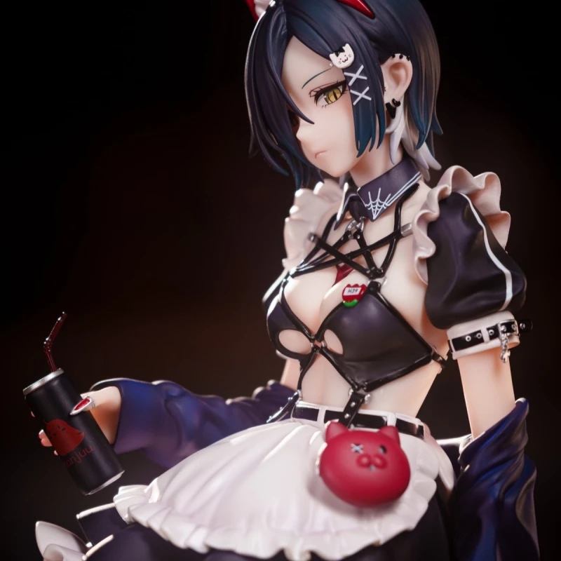 Original AniGame Azur Lane Ulrich Von Hutten Madchen Trummer 1/6 Scale Figure Toy Model Collection Gift