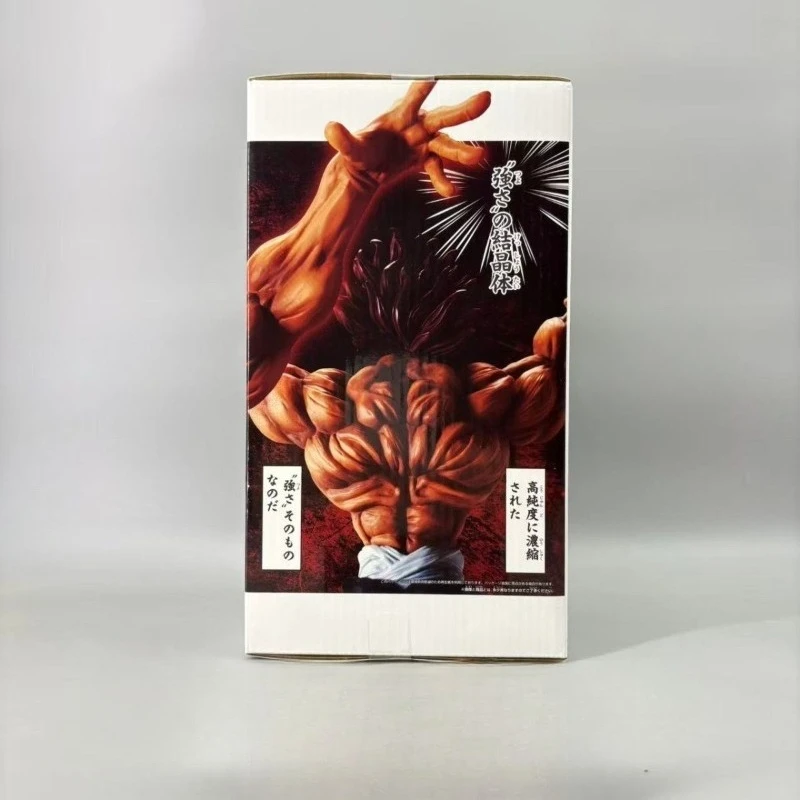 Bandai In Stock Banpresto Grandista Anime Baki Hanma Yujiro Original Action Figures Model Toys Holiday Gifts For Kids DT