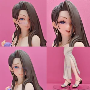 Arisa Kitamura Vibrastar rokuku Girls Toys 3 Change Face Chinese Anime Figures PVC Action Figure Toy Game Collectible Model Doll