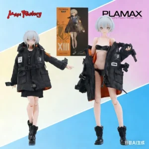 Max Factory Original PLAMAX Cloth Puppet Series Xi-III Articulated Action Figure Model Toy Ornament Collectible Gift for Boys