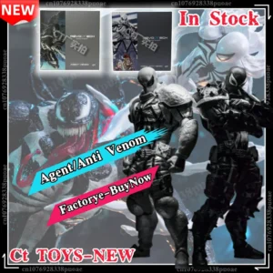 In Stock Ct Toys Agent Venom Amazing Yamaguchi Agent Anti Venom Figure Spiderman Anime Action Figure Customized Gifts Toys