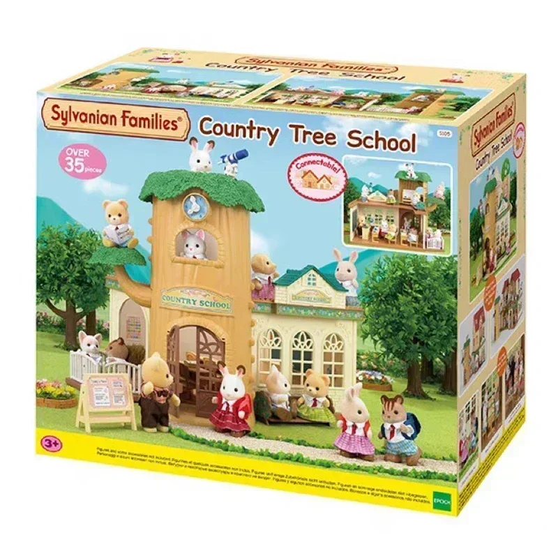 On Sale Sylvanian Family Anime Figure Baby Doll Toy Sylvanian Families Ternurines Kawaii Model Toy Room Collection Girls Gifts - Image 10