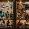 Good Smile Company and Kotobukiya figure display comparison