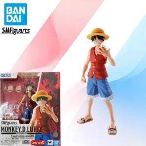 In Stock BANDAI Original Box S.H.Figuarts LUFFY TARGET LIMITED EDITION SHF Action Figure Model Gift for Kid Foam Box Packaging