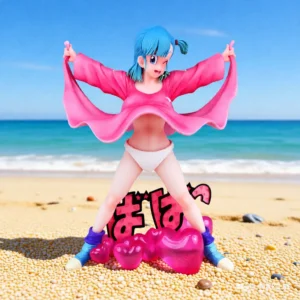 Dragon Ball Z Bulma Action Figure Pvc Model Statue Desk Decoration Beautiful Girl Statue Action Figurine Collection Model Toy