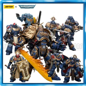 [IN-STOCK]JOYTOY Warhammer 40K 1/18 Action Figures Ultramarines Titus Victrix Guard Guilliman Anime Model Toys Gift