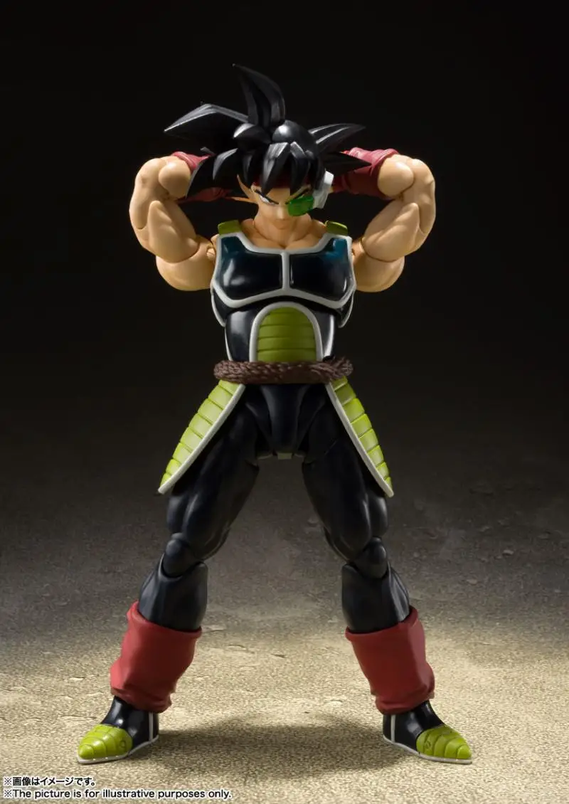 Bandai S.H.Figuarts SHF Dragon Ball Z Bardock Son Goku’s Father Anime Action Figure Toy Mode