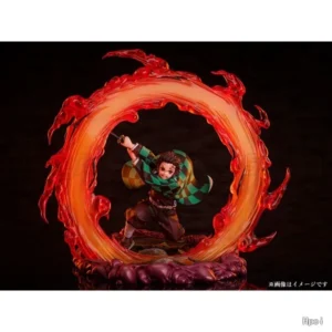 【MT】WING ANIPLEX+ Blade of Demon Destruction Kamado Tanjirou Fire God Kagura Blue Sky 1/8 Scale Anime Figure