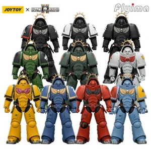 [IN-STOCK]JOYTOY Warhammer 40K 1/18 Action Figures Game Edition Ultramarines&Space Wolves Heavy Intercessor 10PCS Model