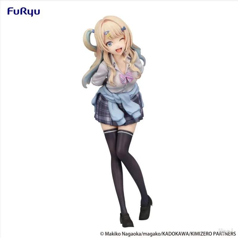 In Stock Original FuRyu Our Dating Story: The Experienced You and The Inexperienced Me ‌Shirakawa Luna‌ Figure Desktop Figure - Image 6