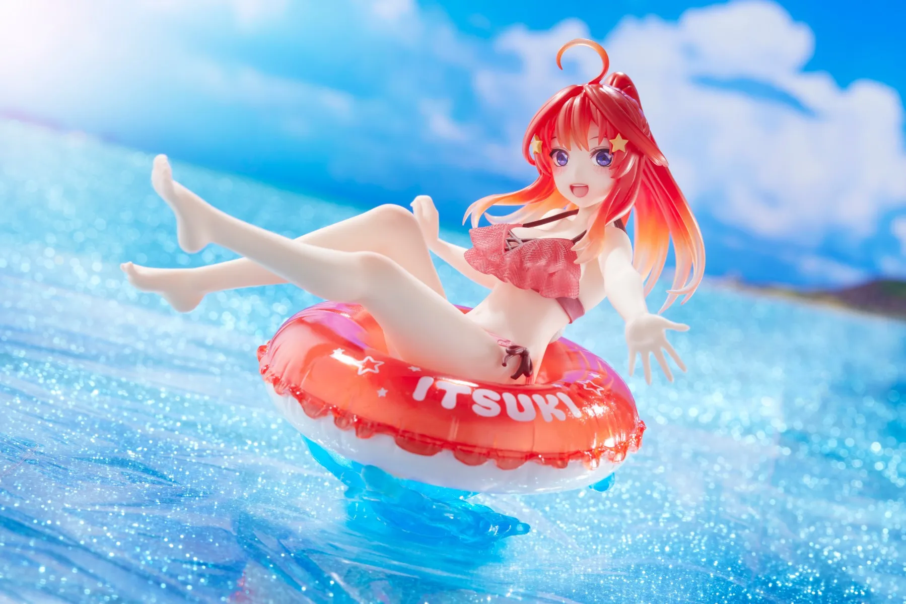 In Stock TAITO Nakano Ichika Nino Yotsuba Itsuki Swimming Ring Desktop Cute Anime Action Figure Toy Gift Model Collection - Image 3