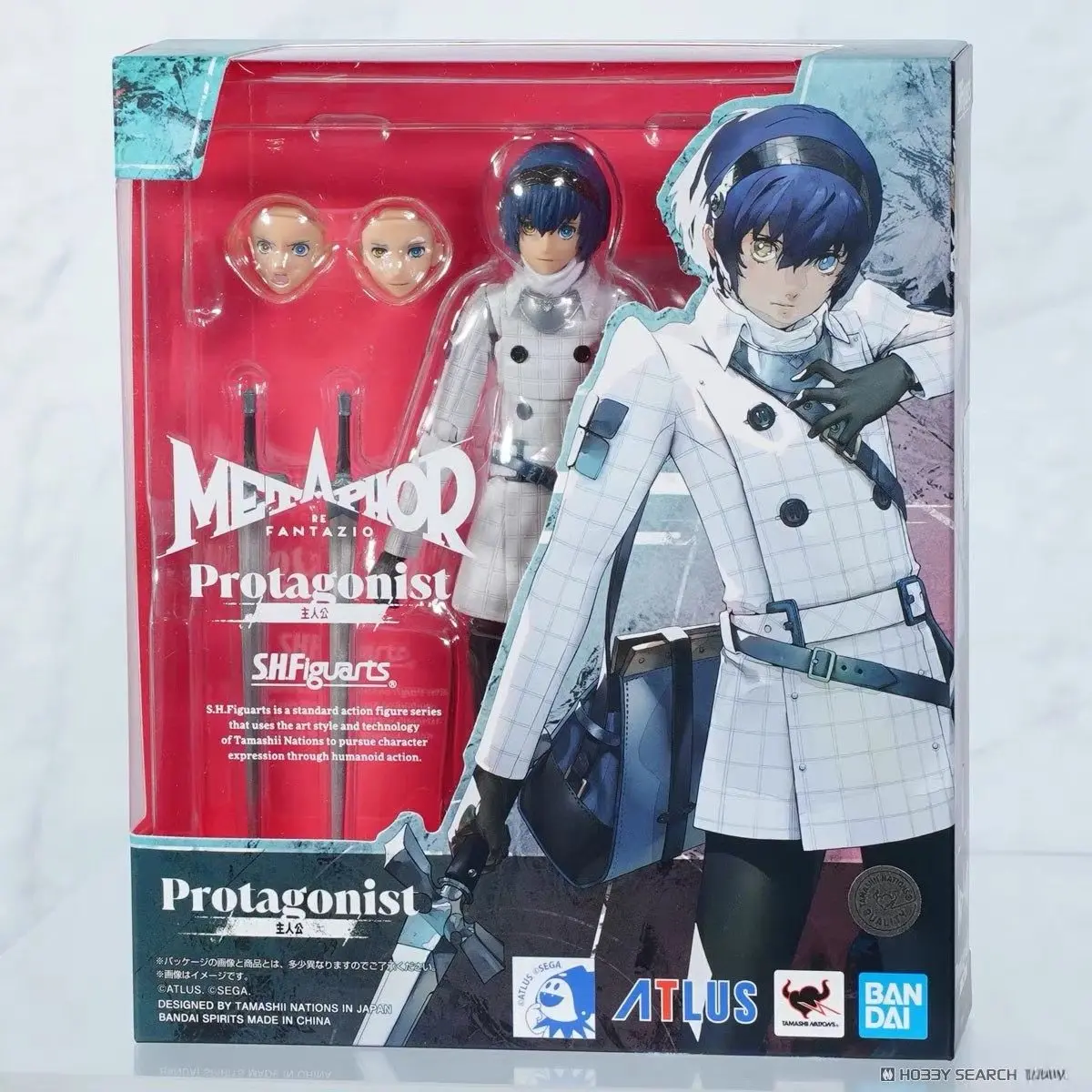 In Stock Bandai SHF Metaphor: ReFantazio-Protagonist Wil / Seeker Traveler Action Figure Anime Figures