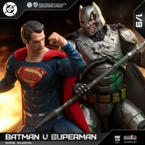 FondJoy DC Comics 1/9 Scale Articulated Action Figure Batman Superman Lex Luthor Collectible Model for Adult Fans Desk Display