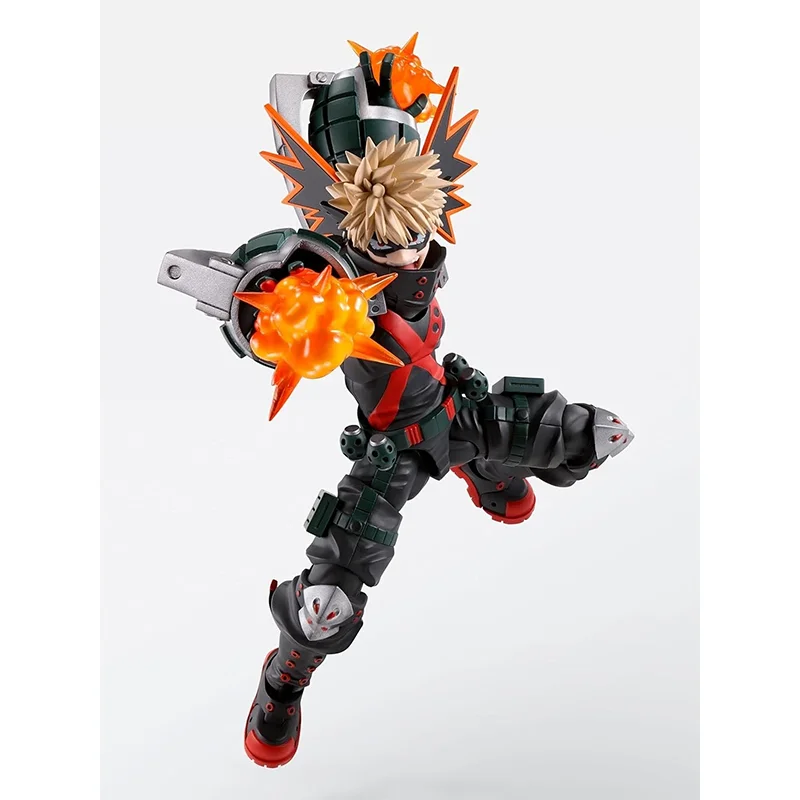 In Stock Bandai S.H.Figuarts My Hero Academia Bakugo Katsuki Figure Anime Action Model Collectible Toys Gift
