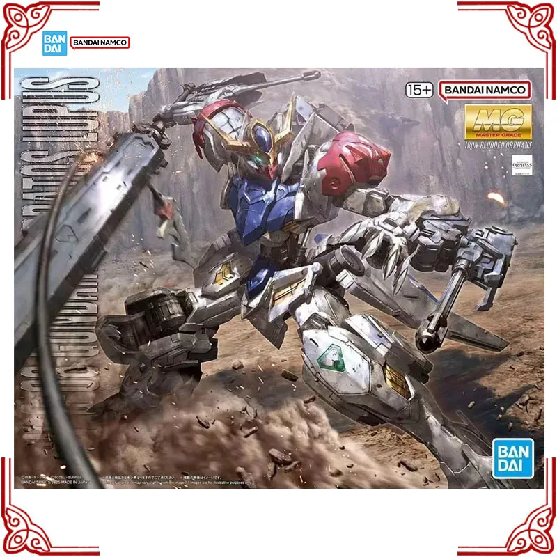 In Stock Genuine Bandai Gundam Model Kit MG 1/100 Gundam Barbatos Lupus Anime Action Figure Collection Assembly Model Toys Gifts