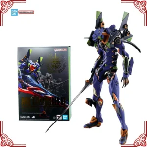 Genuine Bandai Evangelion Model Kit MB Test Type-01 30th The Spear of Gaius Anime Action Figure Collection Finished Model Toys