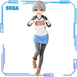 In Stock SEGA Original Genuine Super Premium Figure Anime Uzaki-chan Wa Asobitai! Uzaki Hana 17cm Collection Model Toy Figures