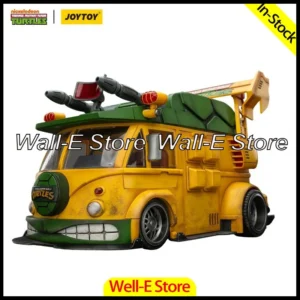 In Stock JOYTOY TMNT 1/18 Action Figure Teenage Mutant Ninja Turtles Turtle Van Roadkill Rodney Figures Toys