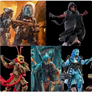 Original Four Horsemen Studio 1/12 Scale Mythical Legion Agent Xie Bo Sun Wukong Jacob Shadow 7inch AnimeAction Figure Model Toy