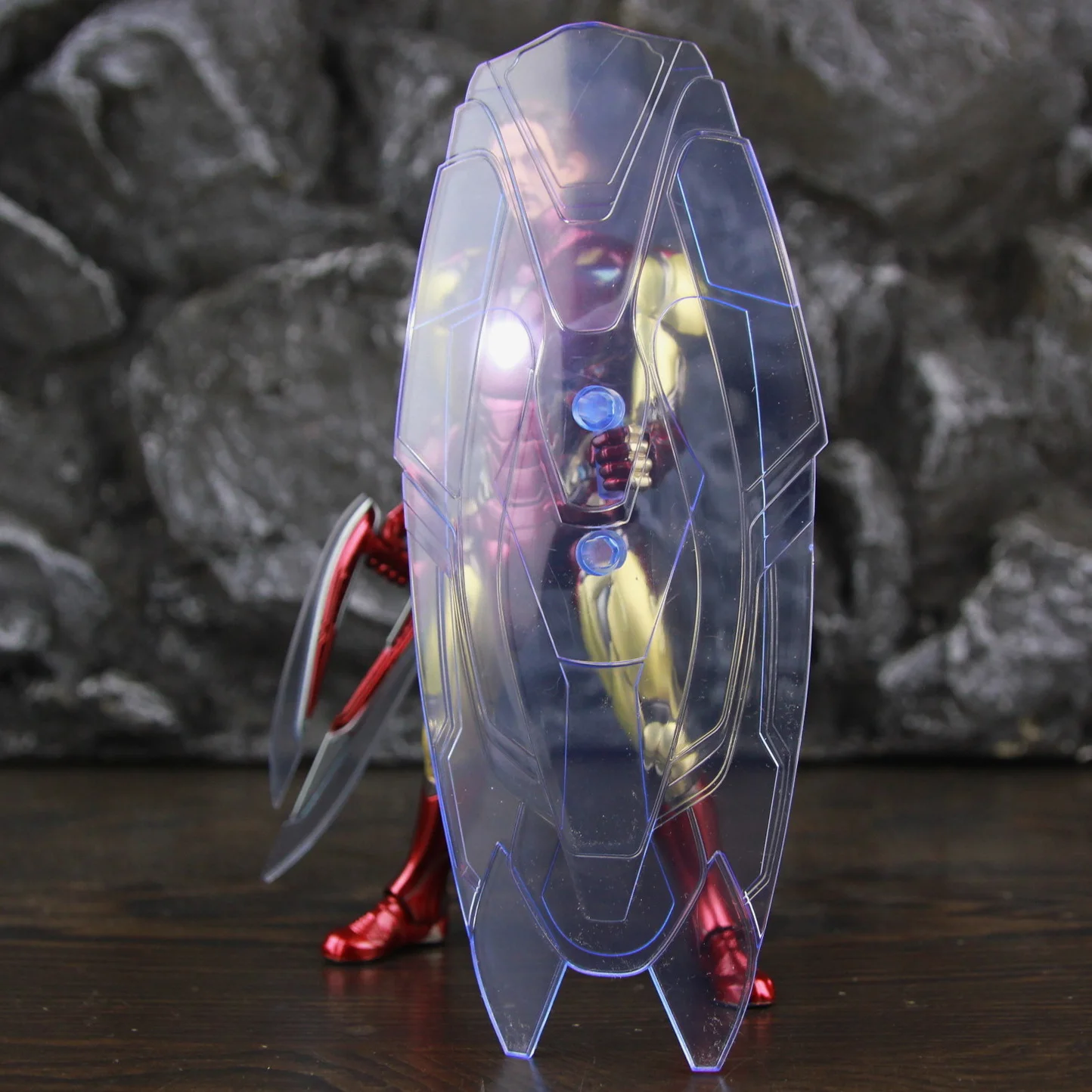 ZD Toys Deluxe Iron Man MK85 2.0 LED Light Edition Mark 85 LXXV Nano Armor 1/10 7″ Action Figure Marvel Avengers Endgame Legends