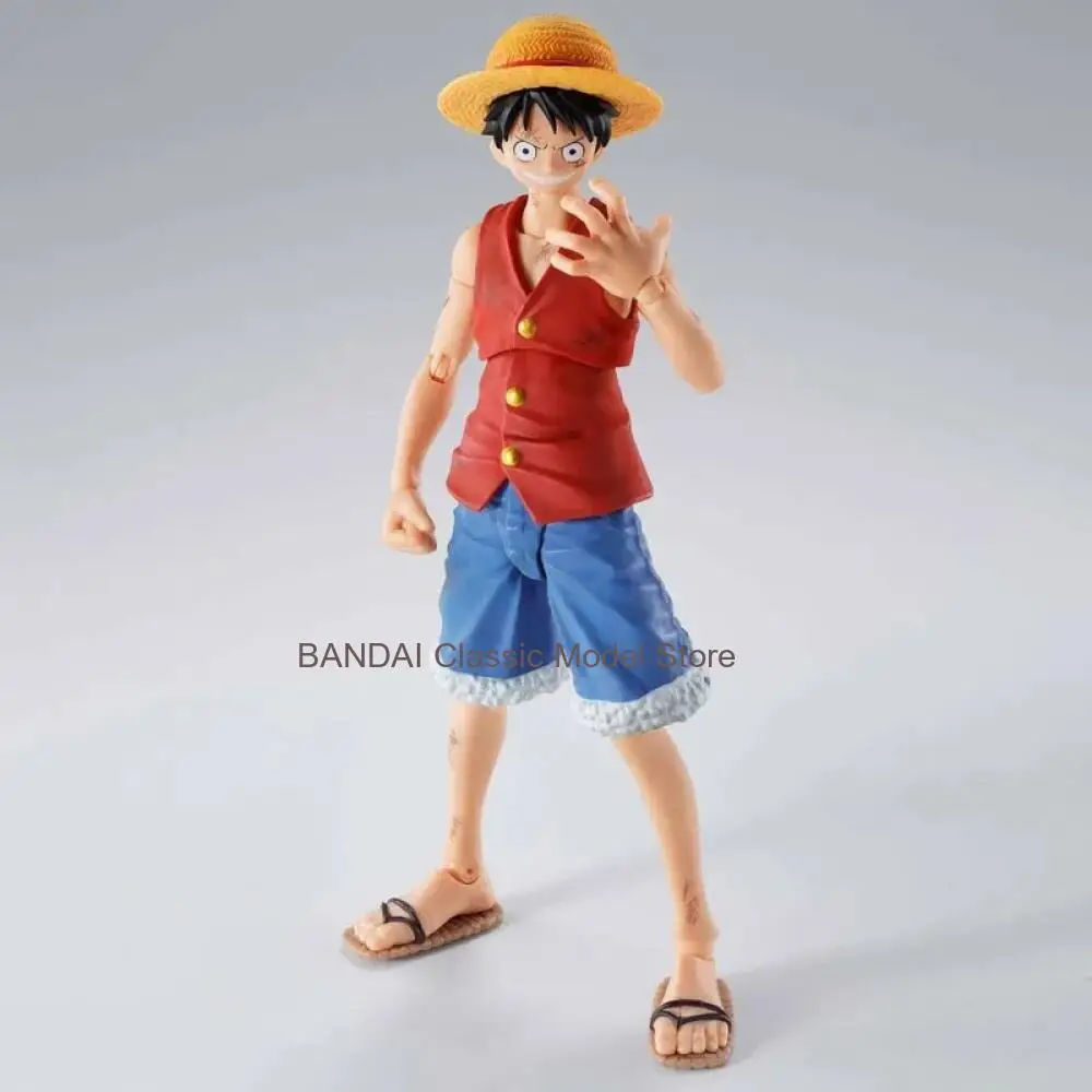 In Stock BANDAI Original Box S.H.Figuarts LUFFY TARGET LIMITED EDITION SHF Action Figure Model Gift for Kid Foam Box Packaging