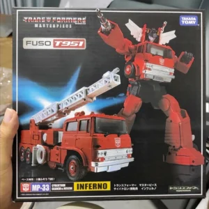 In Stock Transformation Toys MP-33 Inferno KO Action Figures Deformable Robot Models Anime Figures Collection Gift Ornament