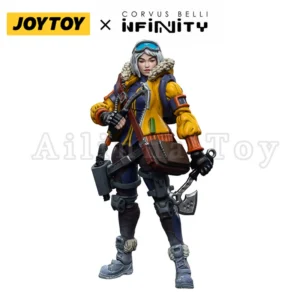 JOYTOY 1/18 Action Figure Infinity Oktavia Grimsdottir lcebreaker's Harpooner Anime Model