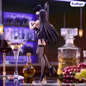 Original FuRyu BiCute Bunnies OVERLORD Anime Figure Albedo Action PVC Model Decoration 30CM Collectible Toys Birthday Gift