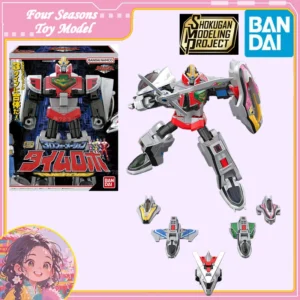 Fast Shipping Bandai Anime Mirai Sentai Timeranger SMP SHOKUGAN Time Roboter 3D Transform Original Model Toys Action Figure Kids