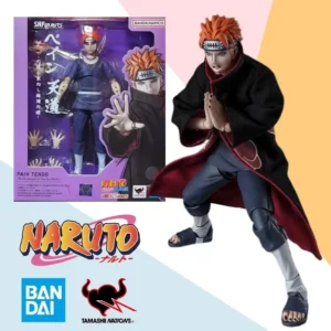 In Stock Bandai Original S.H.Figuarts SHF Naruto PAIN TENDO The Rinnegon of The Six Patks Edition Anime Action Figure Toy Gift