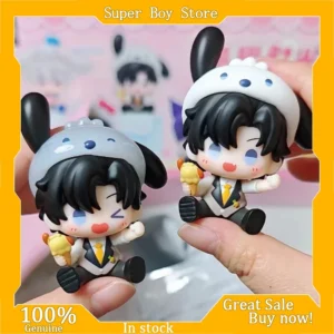 New Bilibili Toyfans Mini Link Click X Sanrio Blind Box Figures Authentic Characters Jelly Desktop Decor Anime Collectibles