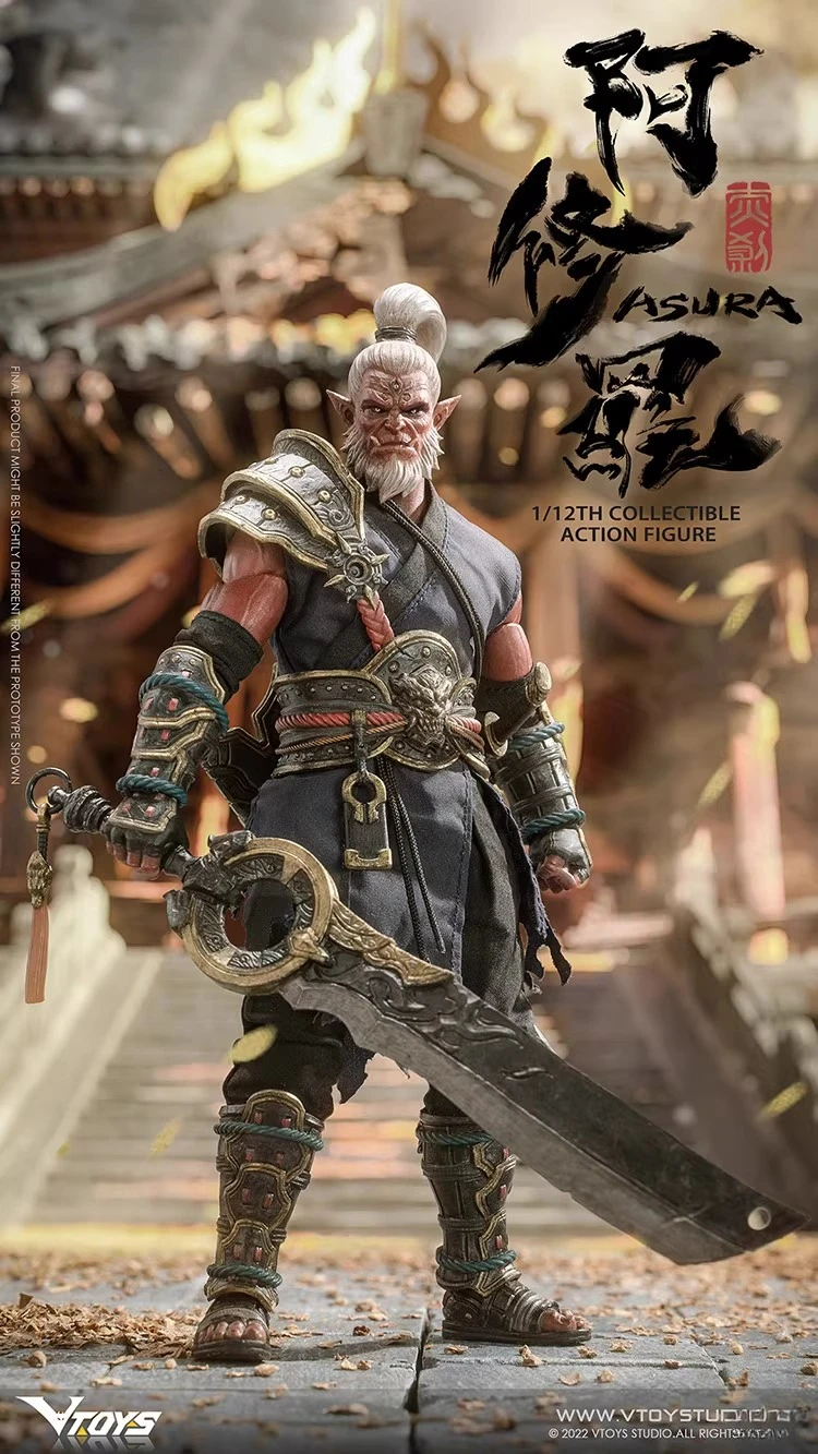 In Stock VTOYS VSD006 Asura 1/12 Anime Action Figure Toys Model Collectible Gift