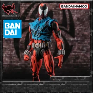 In Stock Bandai SHF Marvel Scarlet Spider Spider-Man Articulated Model Anime Toy Figure Articulated Doll Gift 24-Hour Shipping