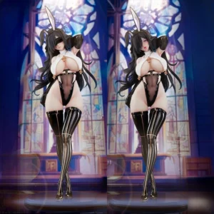 12.6in/32cm Anime Black Sister Figure Bunny Girl Action Figures PVC Statue Model Collection Toys Gifts