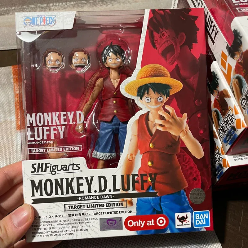 In Stock BANDAI Original Box S.H.Figuarts LUFFY TARGET LIMITED EDITION SHF Action Figure Model Gift for Kid Foam Box Packaging - Image 7