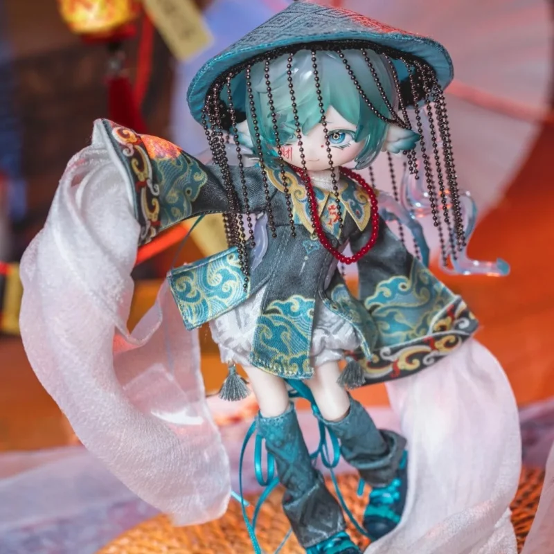 Authentic Penny Box 1/12 Bjd Green Zombie Series Anime Figure Cool Cool Limited Edition Movable Joint Model Action Figurine Gift
