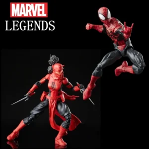 Original Marvel Legends Retro SpiderMan Ben Reilly Miles Morales Elektra Daredevil 6" Action Figure Toy