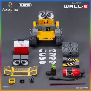 New GONG Anime Figures Wall-E Toy Model Kawara Tsutomu Robot Assembly Figures Movable Model Custom Collection Birthday Toy Gift