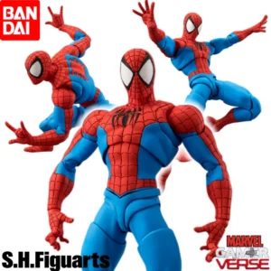 New Genuine Bandai S.H.Figuarts SPIDER-MAN Marvel GAMERVERSE Action Figure Model  Collectible Surprise Toy Boy's Birthday Gift
