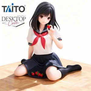 TAiTO Ichigo 100%  Desktop Cute Toujou Aya ~School Uniforms Ver.~ PVC 13CM Anime Action Figures Model Collection Toy