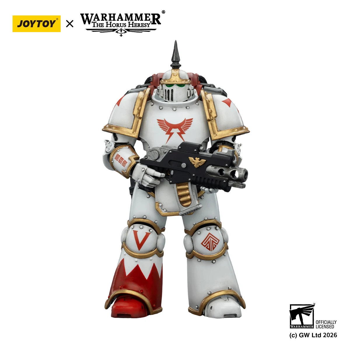[Pre Order]JOYTOY Warhammer 40K 1/18 Action Figures White Scars MKIll Tactical Legionary MKVI Tactical Legionary